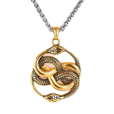 Collier Serpent Homme
